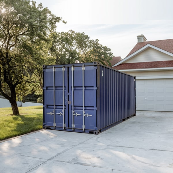 there are a few requirements for placing residential storage containers on your property, such as a flat, stable surface