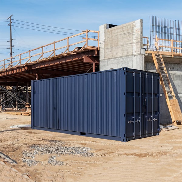 you can rent our construction site storage containers on a short-term or long-term basis, depending on your needs